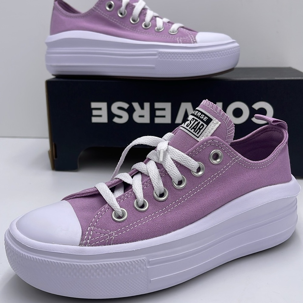 Converse WMNS CTAS MOVE OX CLASSIC AMETHYST/WHITE/BLACK A10390C
Platforms Snkrs - Picture 15 of 16